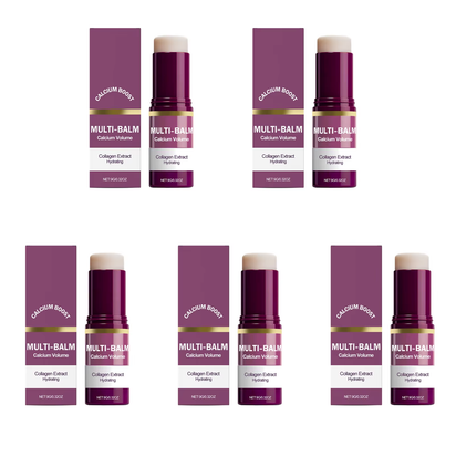 Multi Balm Calcium Volume Firming Skin Hydrating Nourishing Smoothing Collagen Moisturing Stick Suitable for Eyes Neck Face