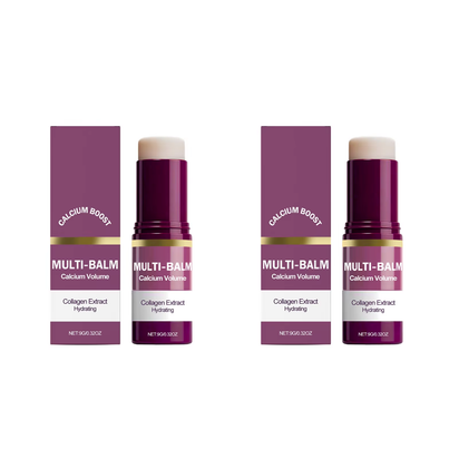 Multi Balm Calcium Volume Firming Skin Hydrating Nourishing Smoothing Collagen Moisturing Stick Suitable for Eyes Neck Face